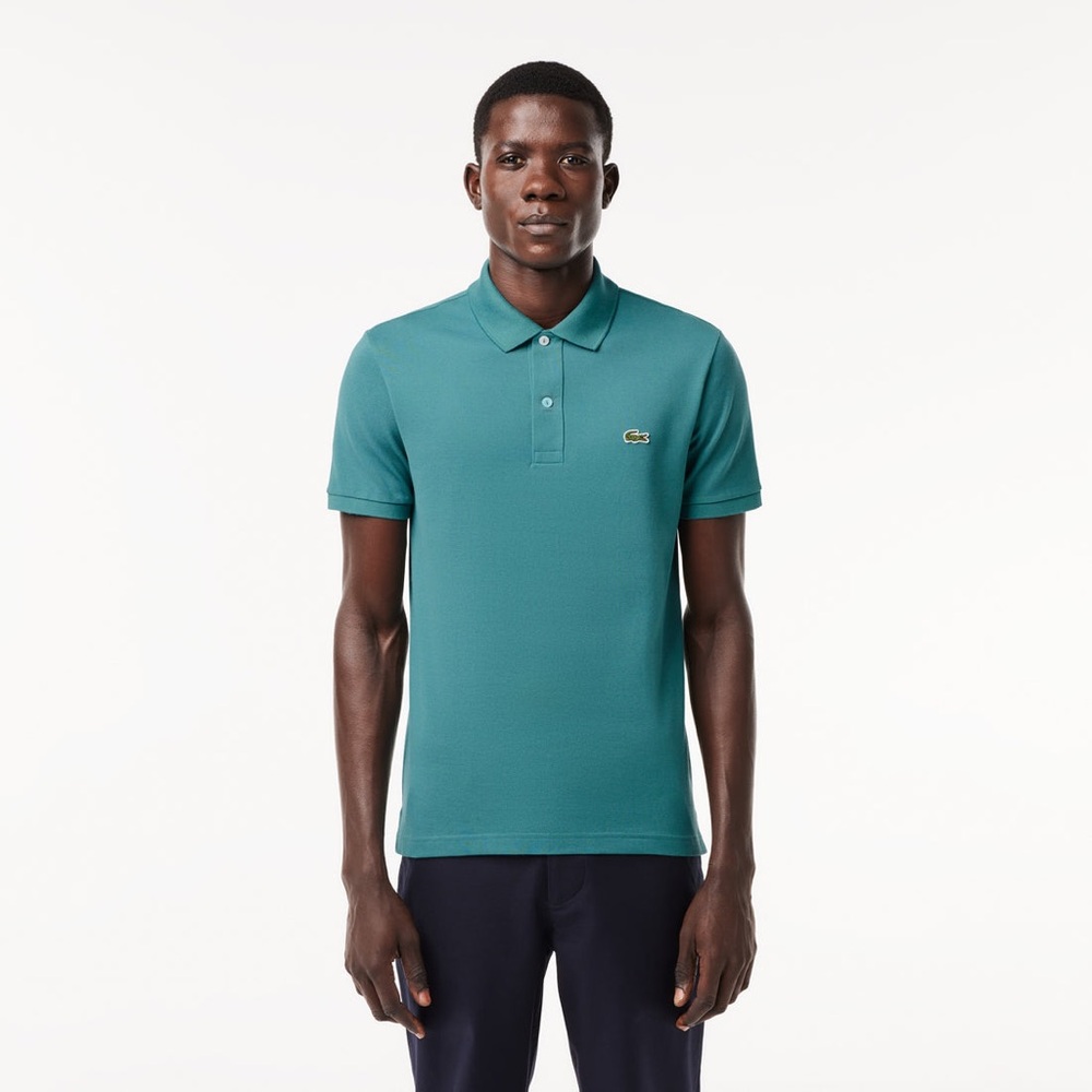 Lacoste Men's Green Polo Shirt